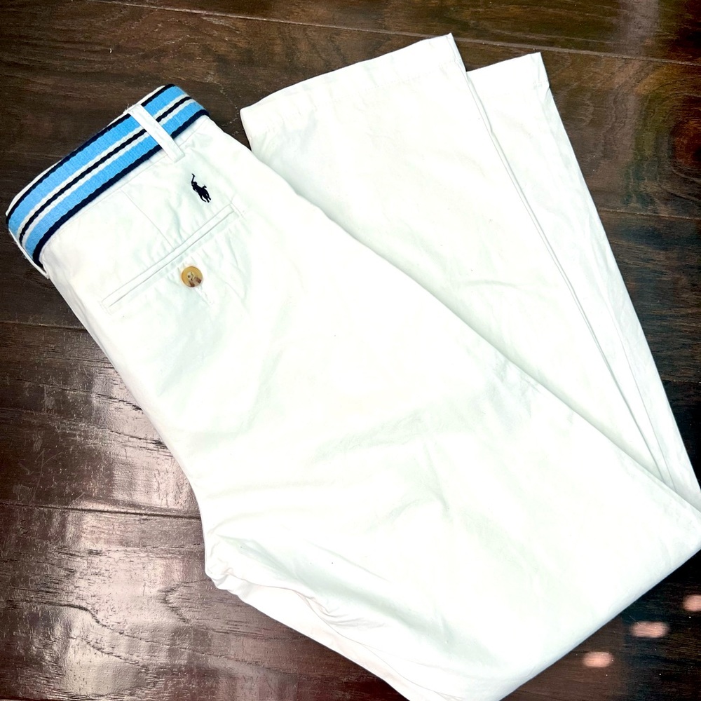 Polo Ralph Lauren withe pants Sz12